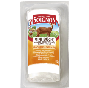 Image du produit : Unripened goat log Honey, 110g