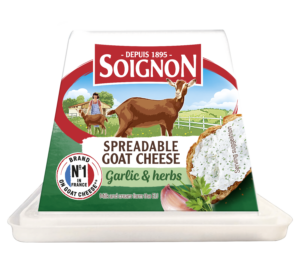 Image du produit : Spreadable goat cheese Pyramid Garlic and Herbs, 150g