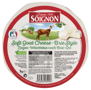 Image du produit : Soft Goat cheese – Brie Style, 100g portion