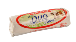 Image du produit : Duo ripened log goat and cow milk, 180g