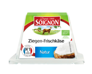 Image du produit : Organic spreadable goat cheese Pyramid Plain, 150g
