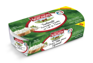 Image du produit : Whipped Goat cheese Garlic & Herbs, 140g x2