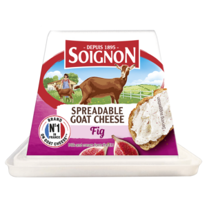Image du produit : Spreadable goat cheese Pyramid Fig, 150g