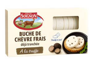 Image du produit : Unripened goat log Truffle, 100g